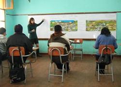 Unterrichte Lehrer in Peru