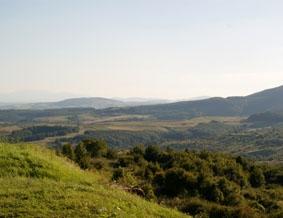 Die wunderschöne Aussicht bei der Ausgrabung in Porolissum rumanien-archaologie-aussicht