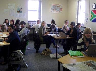 Das Journalismus-Büro in Wynberg sudafrika-journalismus-buro