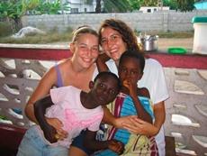 Medicin & Sundhed i Ghana Anna, Taylor, plejebørn