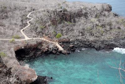 Smuk natur på Galapagos San Christobal i Ecuador