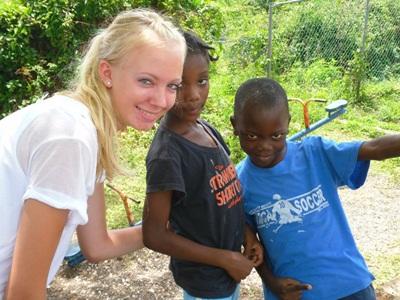 Humanitært arbejde i Jamaica Christina Poulsen