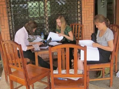 Humanitært arbejde i Thailand Kristine Bårdsen