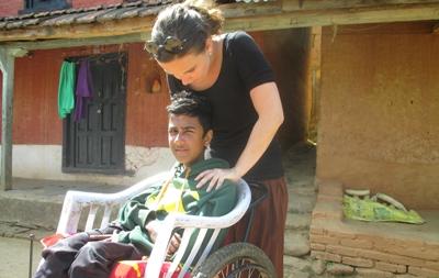 Fysioterapi i Nepal Michaela Kjær