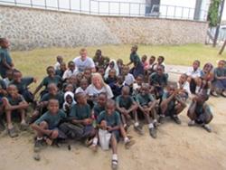 Sacha og Simon i Tanzania Simon Østergaard-Nielsen