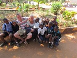 Sacha og Simon i Tanzania Simon Østergaard-Nielsen