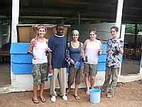 After painting the primary school