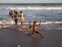 At the beach At the beach