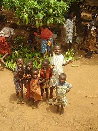 Waving children Waving children