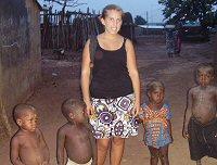 With the children With the children