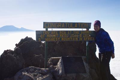 Reaching the top of Mount Meru Reaching the top of Mount Meru