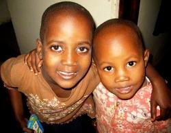 Children from Tuamini Orphanage