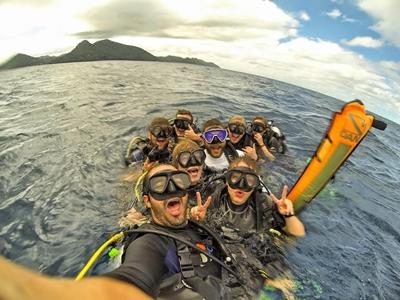Other volunteers Conservation in Fiji