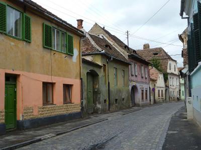Street in Brasov Street in Brasov
