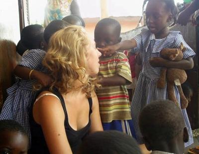 With kids at placement With kids at placement