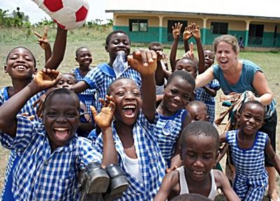 Sanne van der Coer - Sociaal project, Ghana Sanne van der Coer