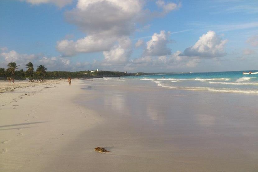 Strand i Mexico En af Mexicos smukke strande