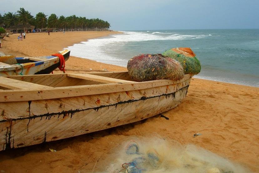 Smukke sandstrande til afslapning Togo har mange flotte strande