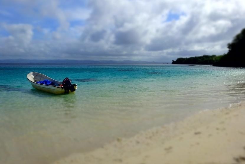 Duiklocatie bij Yanuca Island Een van de duiklocaties op het natuurbehoud project in Fiji