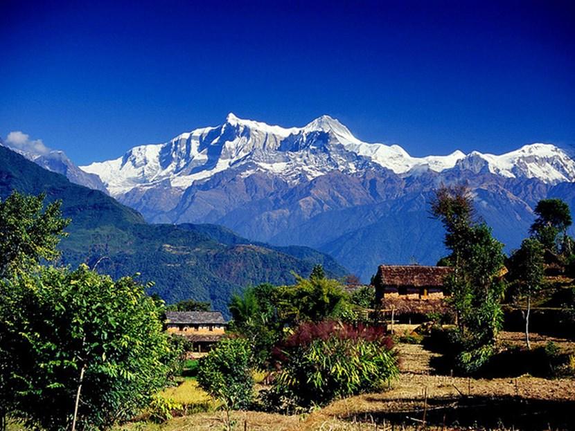 Trekking in the Annapurna Mountain Range Trekking in the Annapurna Mountain Range