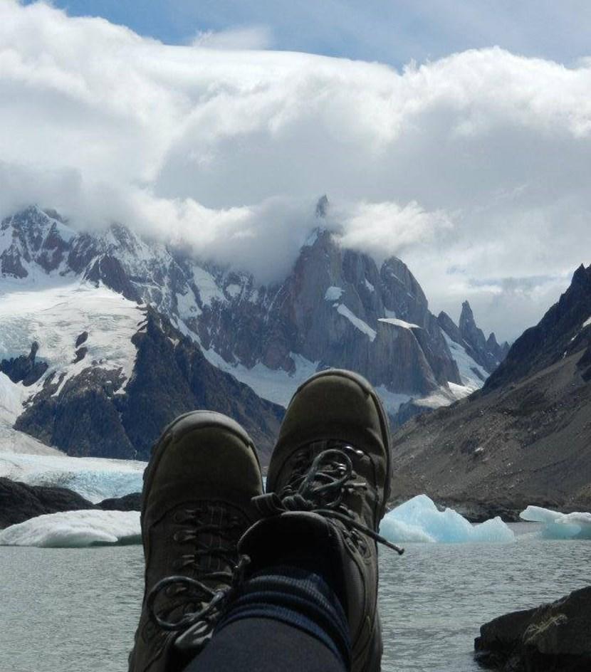 Chilling amongst the glaciers Chilling amongst the glaciers