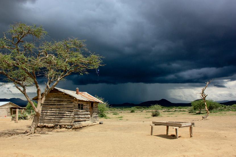 An approaching storm in Tanzania An approaching storm in Tanzania