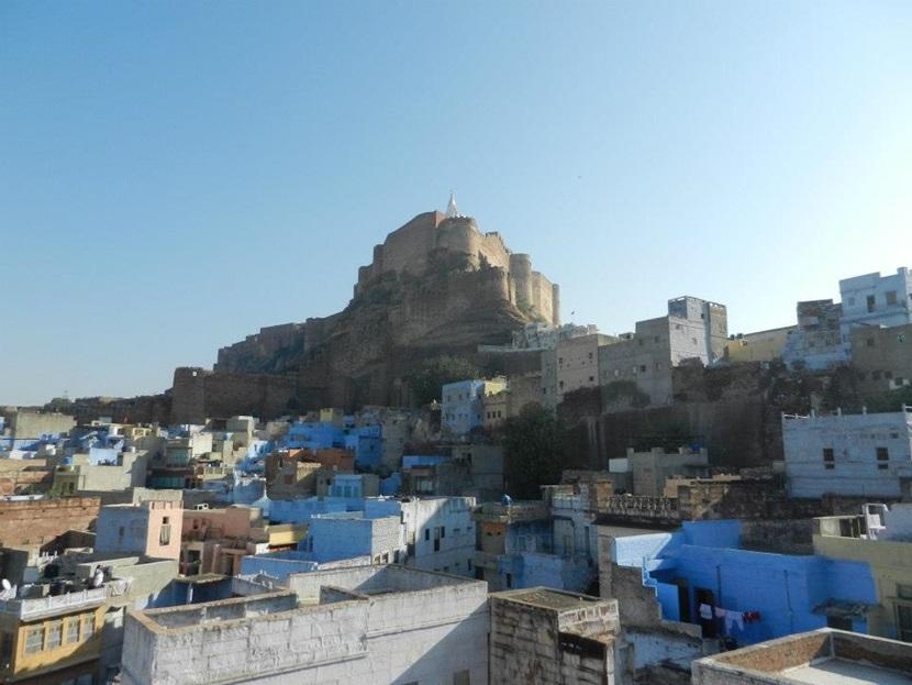 The Mehrangarh Fort in Jodhpur The Mehrangarh Fort in Jodhpur