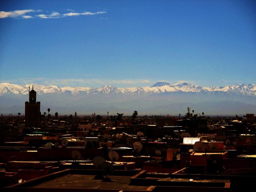 View of Atlas Mountains View of Atlas Mountains
