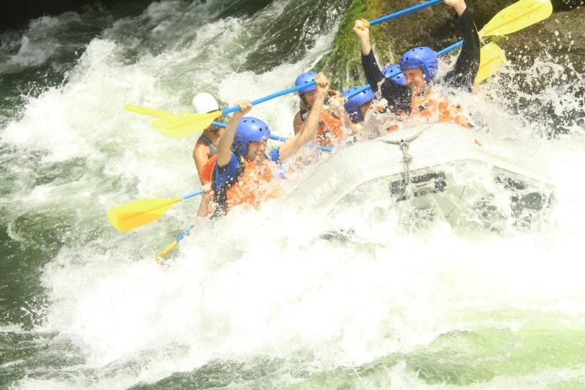 Rafting on the Pai River Rafting on the Pai River