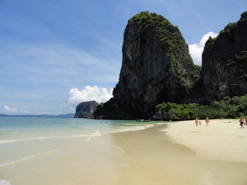 A beach in Krabi province A beach in Krabi province
