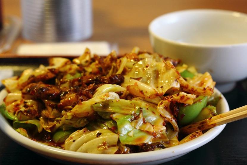Twice cooked spicy pork Twice cooked spicy pork