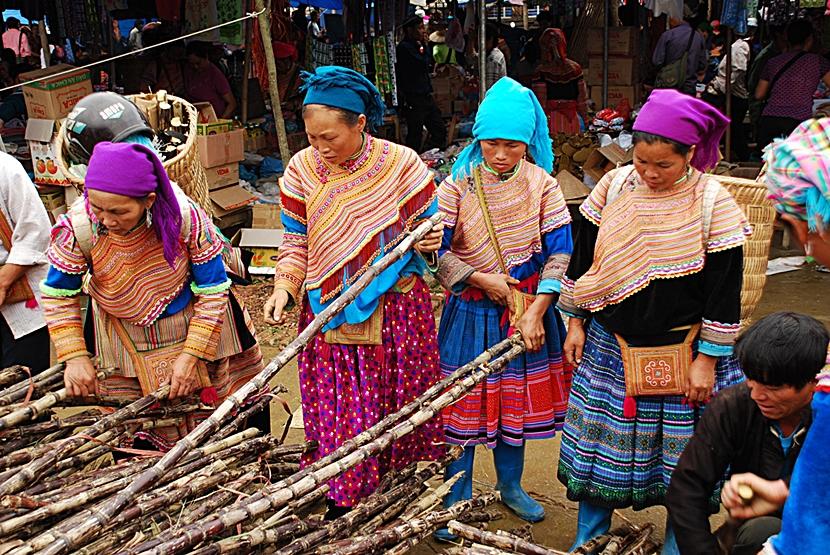 Bac Ha market Bac Ha market