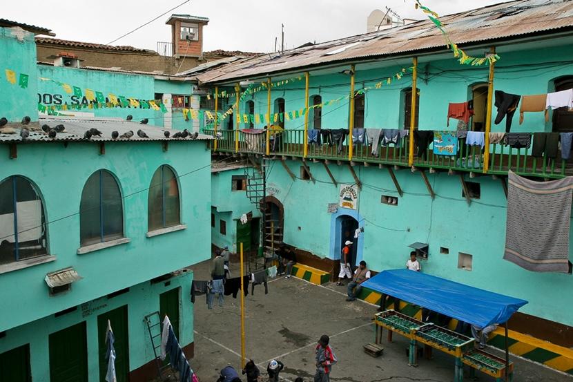 The infamous San Pedro Prison San Pedro Prison in La Paz