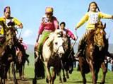 Children's horse race