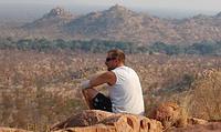 Stuart enjoying the view