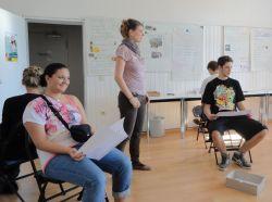 Beim Vorbereitungsseminar