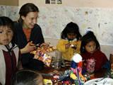 At work in Peru