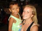 Natasha with young child