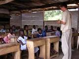 Sebastian Thomas teaching a summer school class