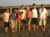 Group outside of the corral