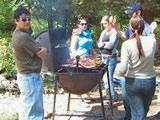 Bolivia volunteers at a more typical social occasion