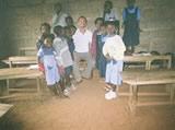 With some of the school children