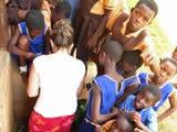 Helping the children