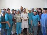 Oko and the hospital staff