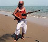 Guitar Found on the Beach