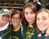Volunteers supporting South Africa