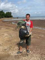 Bag full of fishing nets