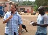 Peter on recent visit to Ghana