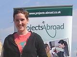 20,000th volunteer, Manon Oliver