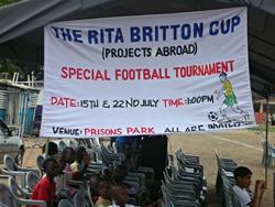 Rita Briiton Cup Banner
